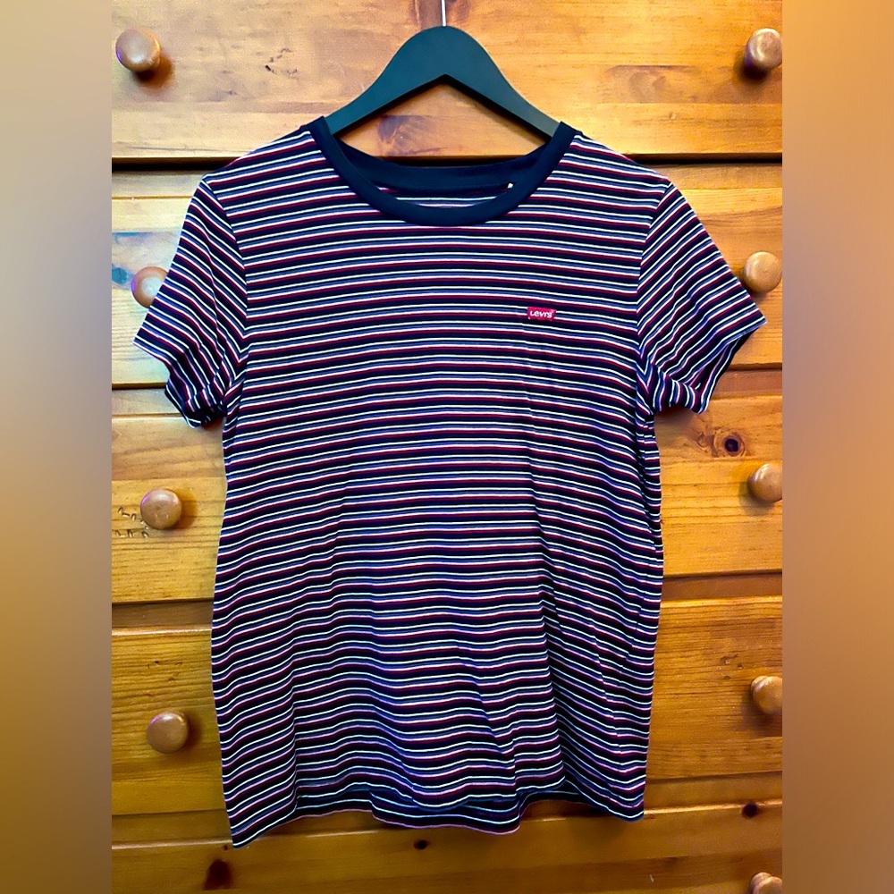 Striped Levis Tee